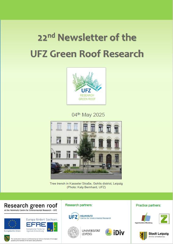 22nd UFZ Green Roof Research Newsletter